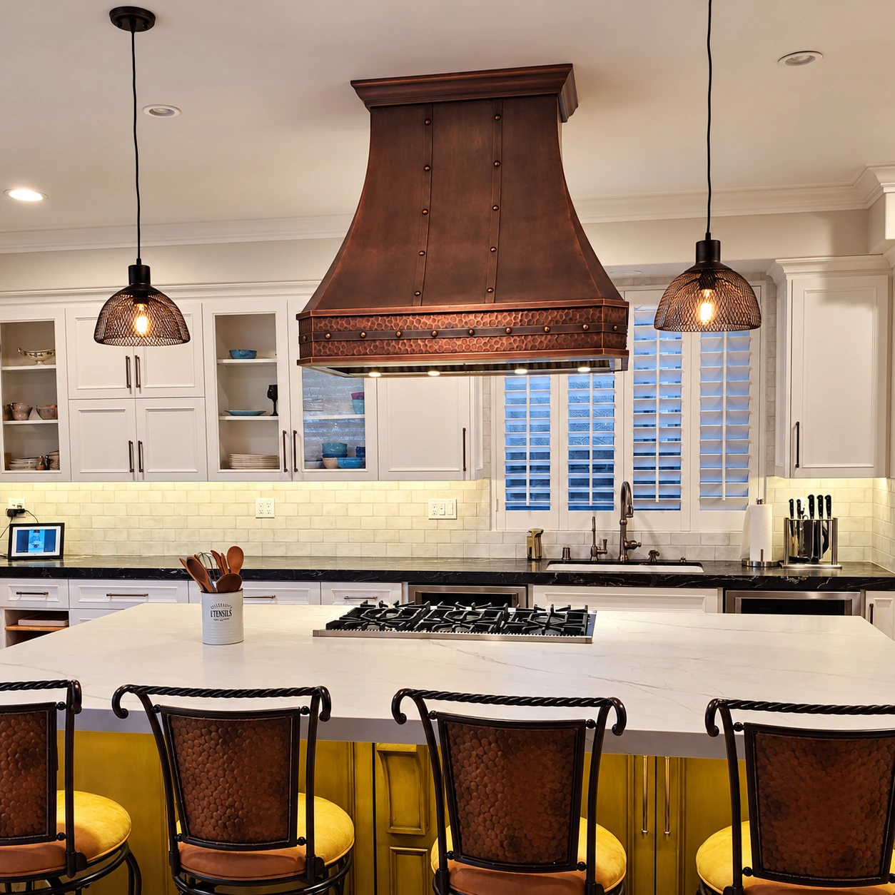 Sculptural Island Hood